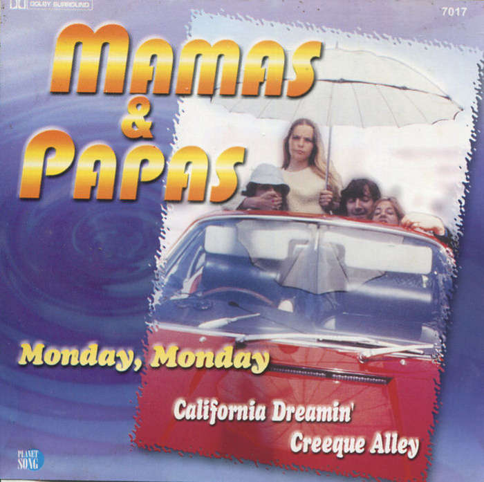 MAMAS & THE PAPAS - Monday, Monday - Import CD - 7017