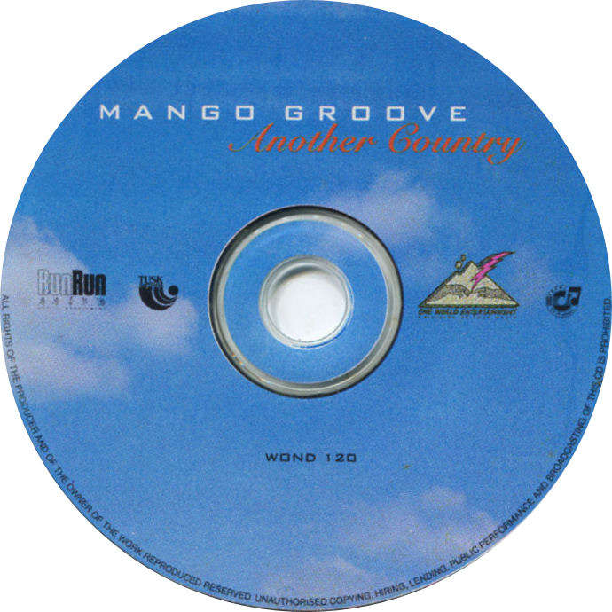 MANGO GROOVE - Another Country - South African CD - WOND120
