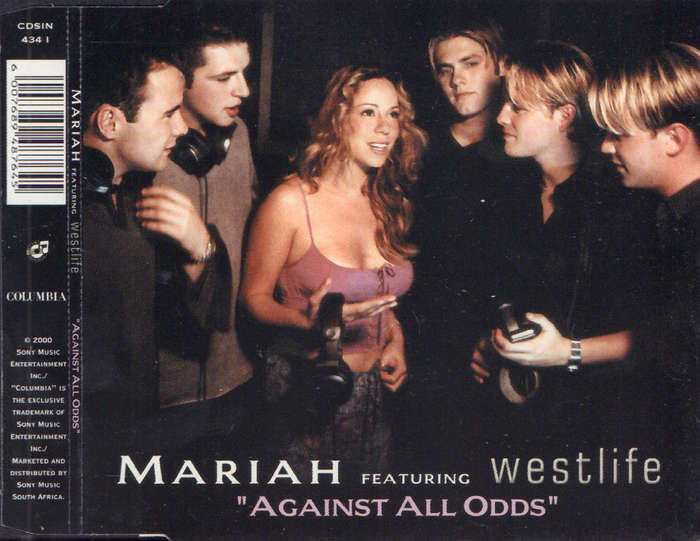 MARIAH CAREY / WESTLIFE -  Against All Odds-  South African CD - CDSIN434