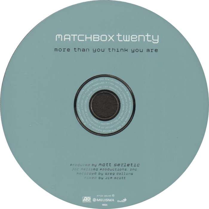 MATCHBOX TWENTY - More Than You Think You Are - South African CD - ATCD10145