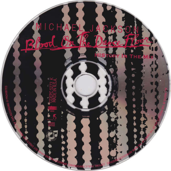 MICHAEL JACKSON - Blood On The Dance Floor - HIStory In The Mix - South African CD