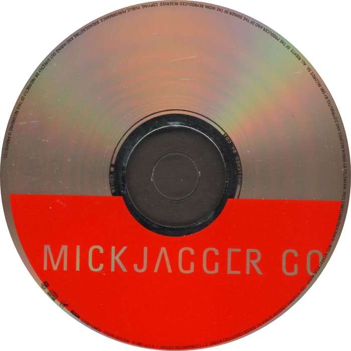 MICK JAGGER - Goddessinthedoorway - South African CD/Poster - CDVIR(WF)576