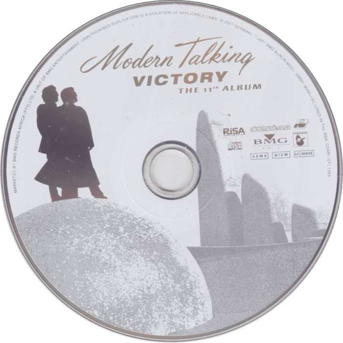 MODERN TALKING - Victory - The 11th Album - South African CD - CDARI(CF)1359