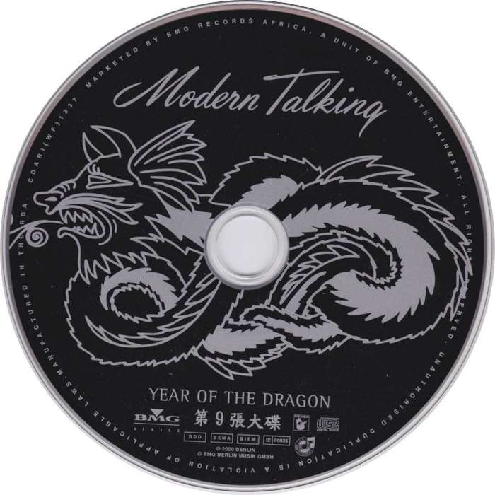 MODERN TALKING - Year Of The Dragon - South African CD - CDARI(WF)1337