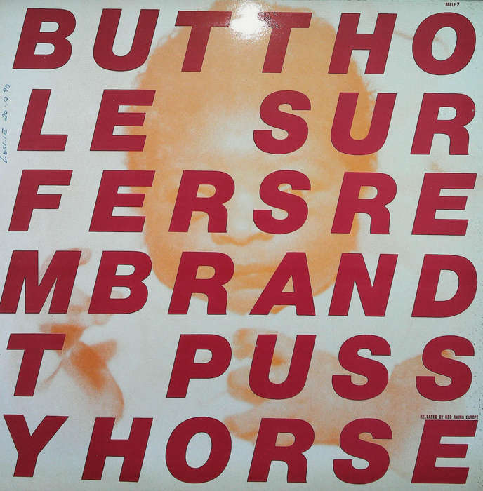BUTTHOLE SURFERS - Rembrandt Pussyhorse - Import Vinyl Album - RRELP2