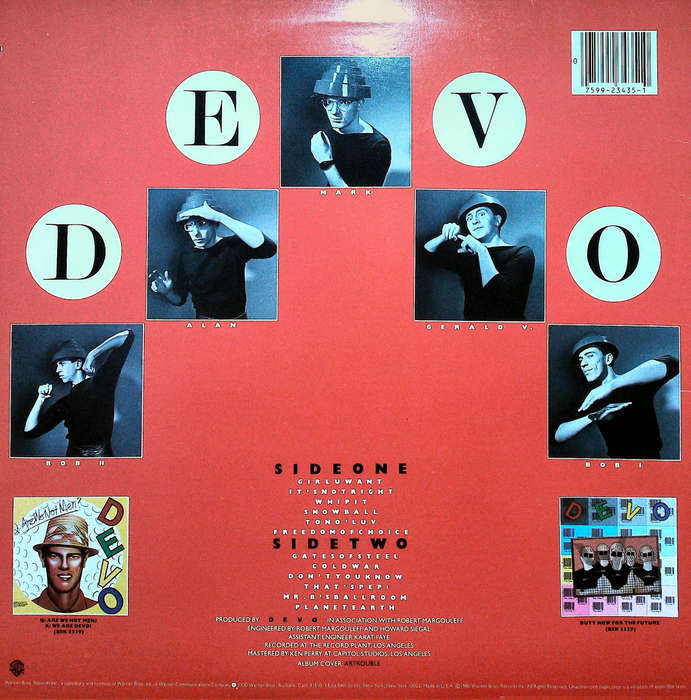 DEVO - Freedom of Choice - Import Vinyl Album - BSK3435