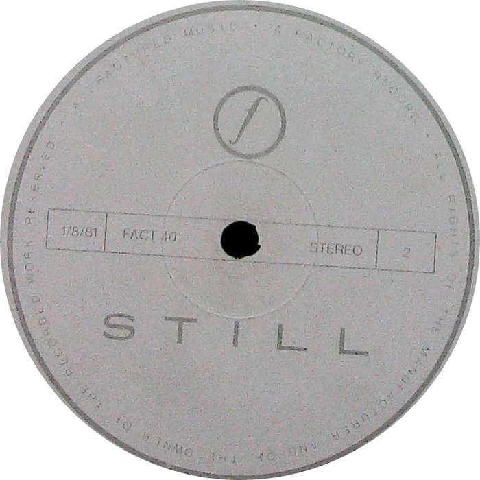 JOY DIVISION - Still - Import Double Vinyl Album - FAC40
