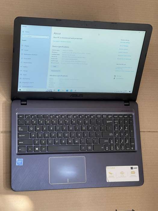 ASUS VIVOBOOK X543M | INTEL CELERON CPU N4000  | 4GB RAM | 500GB HDD | 15.6 LED | WIN10 HOME