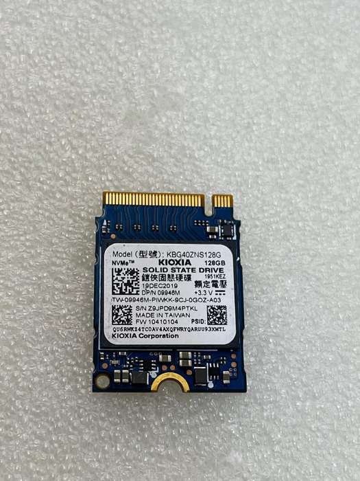 128GB KIOXIA NVMe SSD M.2 2230