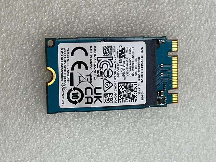 128GB KIOXIA NVMe SSD M.2 2260