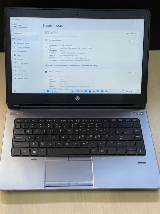 HP PROBOOK 640 | INTEL CORE i5-4200M | 8GB RAM | 500GB HDD | 14 LED | 3G HSPA | WIN11 PRO