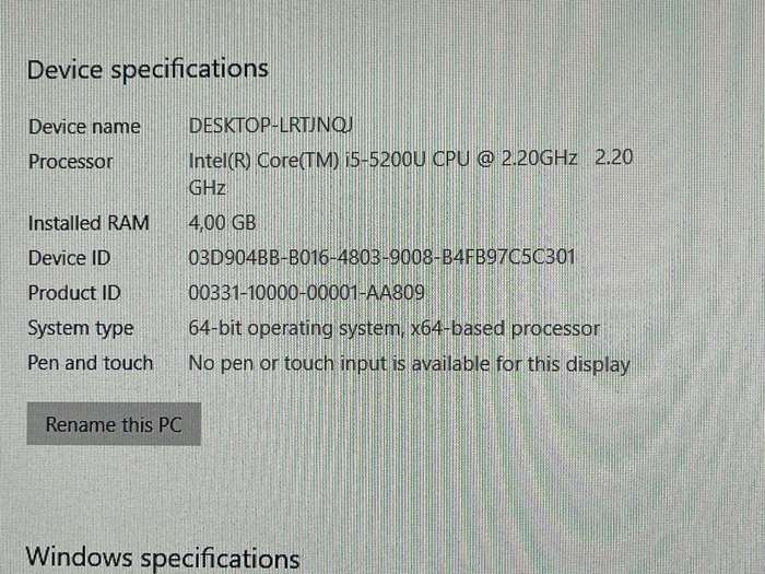 ACER TRAVELMATE P645 LA-B731P MOTHERBOARD (INTEL CORE i5-5200U) 4GB RAM ONBOARD