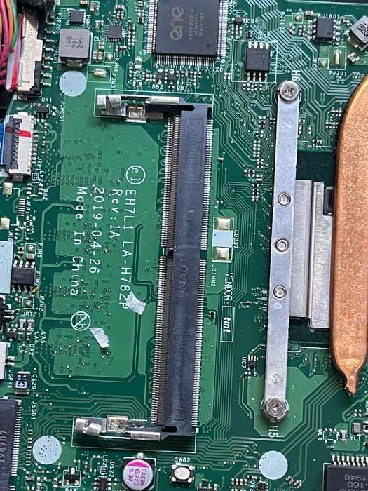 ACER ASPIRE A315-54K MOTHERBOARD EH7L1 LA-H782p |  INTEL CORE i5-6300U  (4GB ONBOARD RAM)