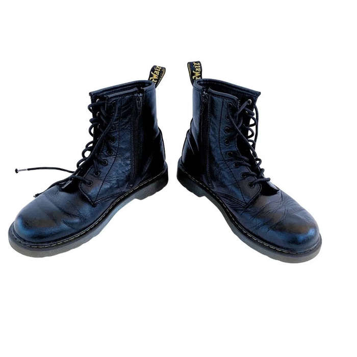 Dr. Martens 1460 Black Leather Y Boots  UK 5