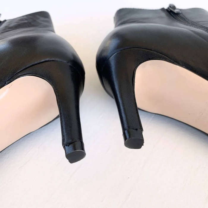 TONY BIANCO  Iris Black Vintage Ankle Boots