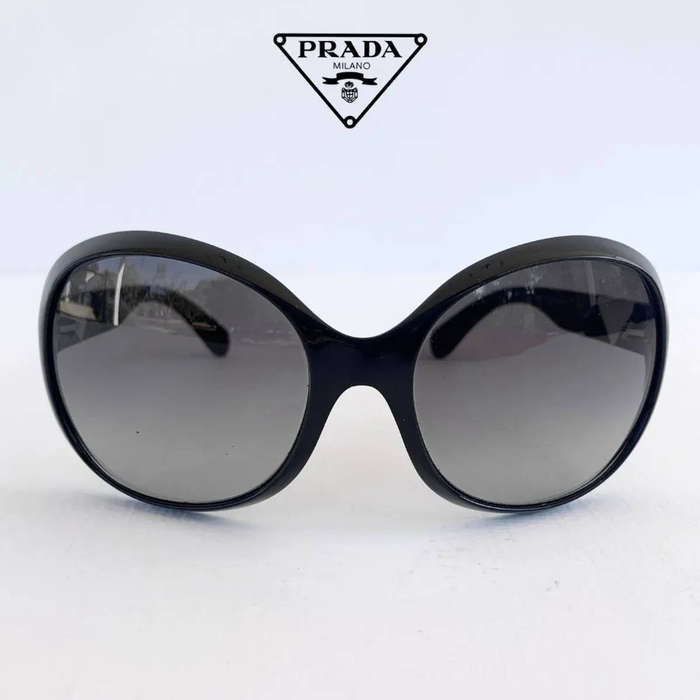 Prada Oversize Sunglasses  Black Frame