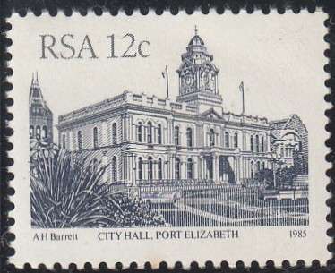 RSA 1985: 4th DEFINITIVE ISSUE 12c MNH (SACC 587)