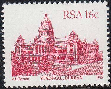 RSA 1987: ADDITIONAL VALUE MNH (SACC 624)