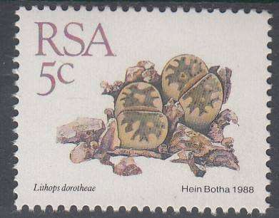 RSA 1988: 5th DEF ISSUE SUCCULENTS FULL SET OF 15 MNH (SACC 668-682)