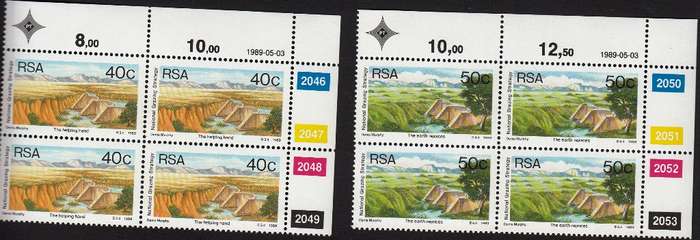RSA 1998: NATIONAL GRAZING STRATEGY FULL SET CONTROL BLOCKS MNH (SACC 696-699)