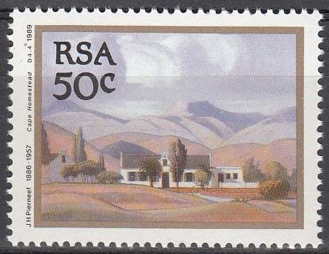 RSA 1989 PAINTINGS BY PIERNEEF 50c MNH (SACC 707)