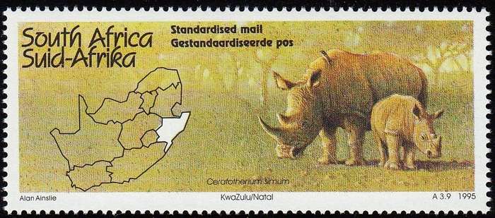 RSA 1995: TOURISM NORTH WEST + KWAZULU NATALMNH (SACC 892, 894)