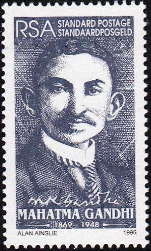 RSA 1995: MAHATMA GHANDI COMMEMMORATION MNH (SACC 916-917)