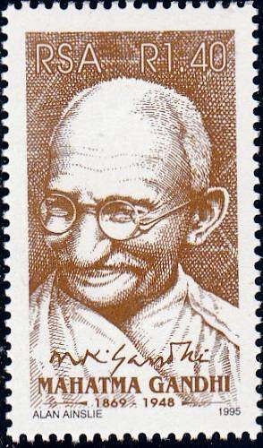 RSA 1995: MAHATMA GHANDI COMMEMMORATION MNH (SACC 916-917)
