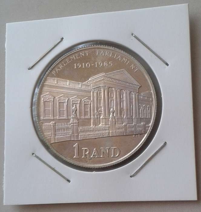 Beautiful 1985 Parliament proof silver R1