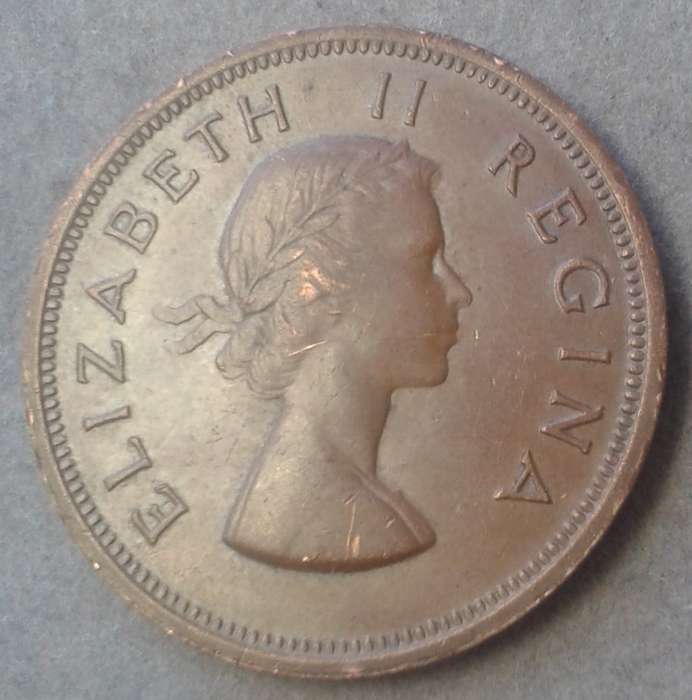 1960 Union penny.