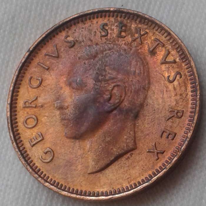 Union 1952 proof 1/4 penny