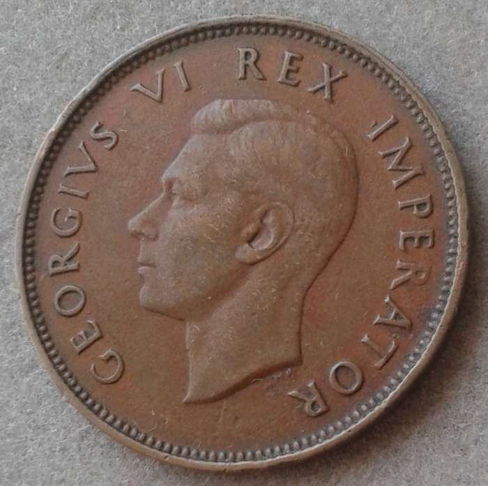 Decent 1938 Union 1/2 penny