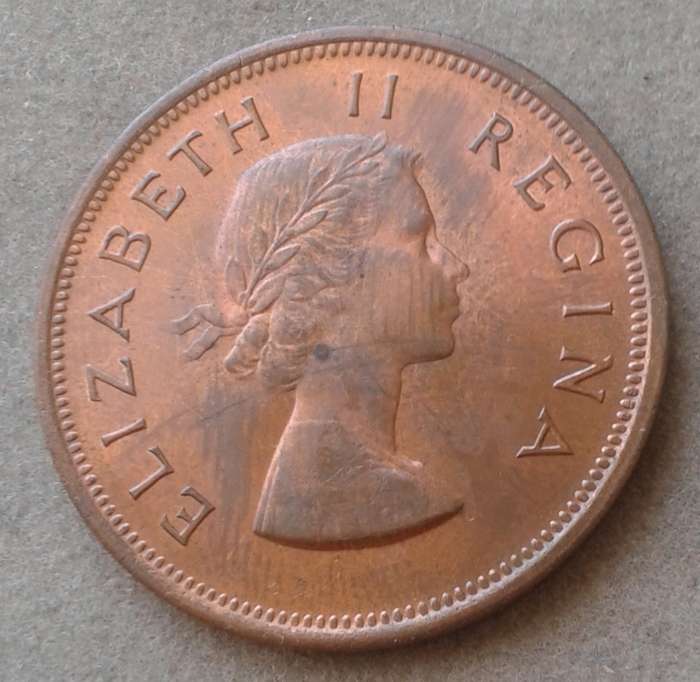Nice 1960 uncirculated union penny.