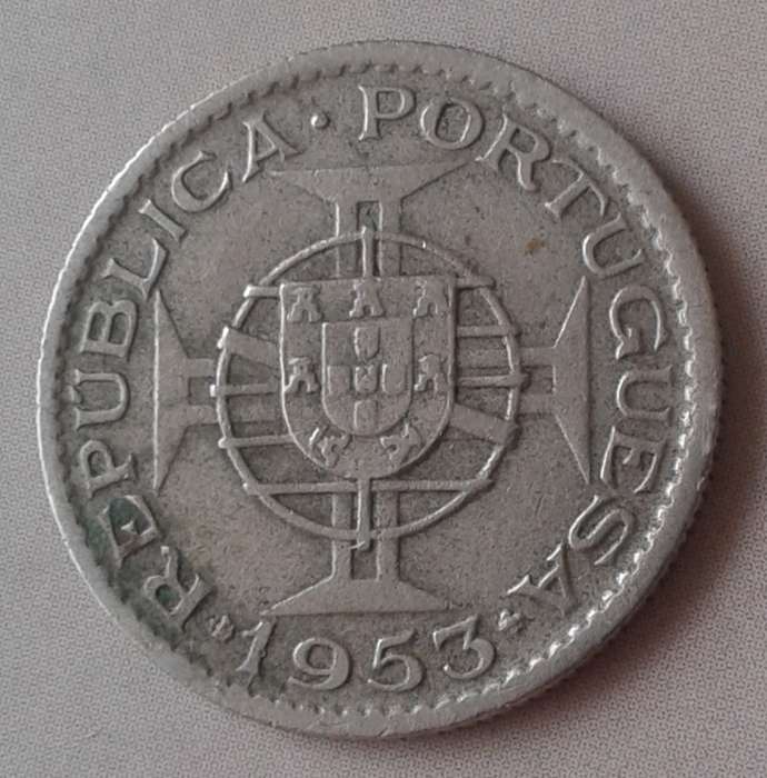 1953 Mozambique 2 1/2 Escudos