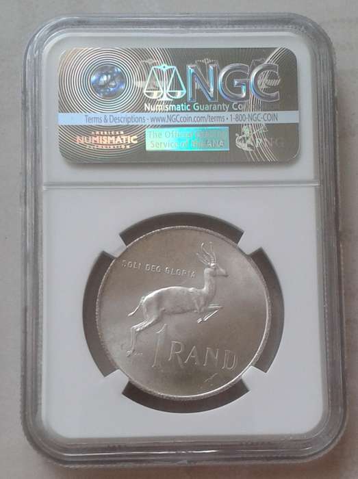 1968 English silver R1 NGC MS63 (Morgan Carroll Collection)