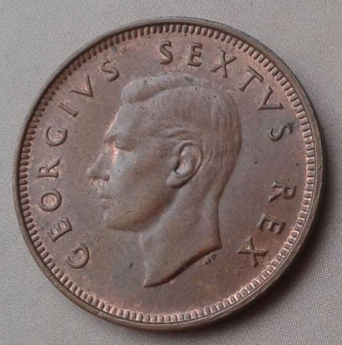 Uncirculated 1952 union 1/4 penny