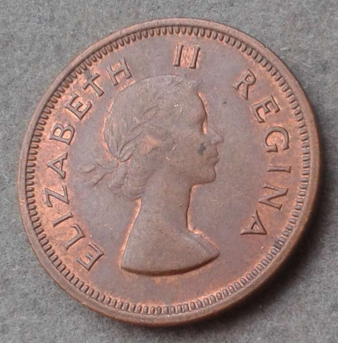 High grade 1958 union 1/4 penny