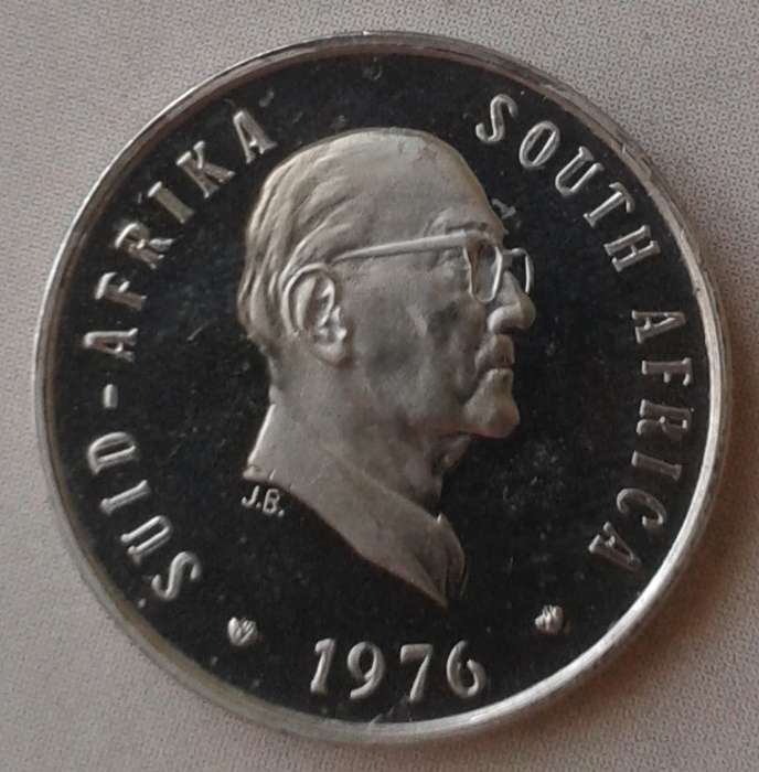 1976 Republic proof nickel 5c