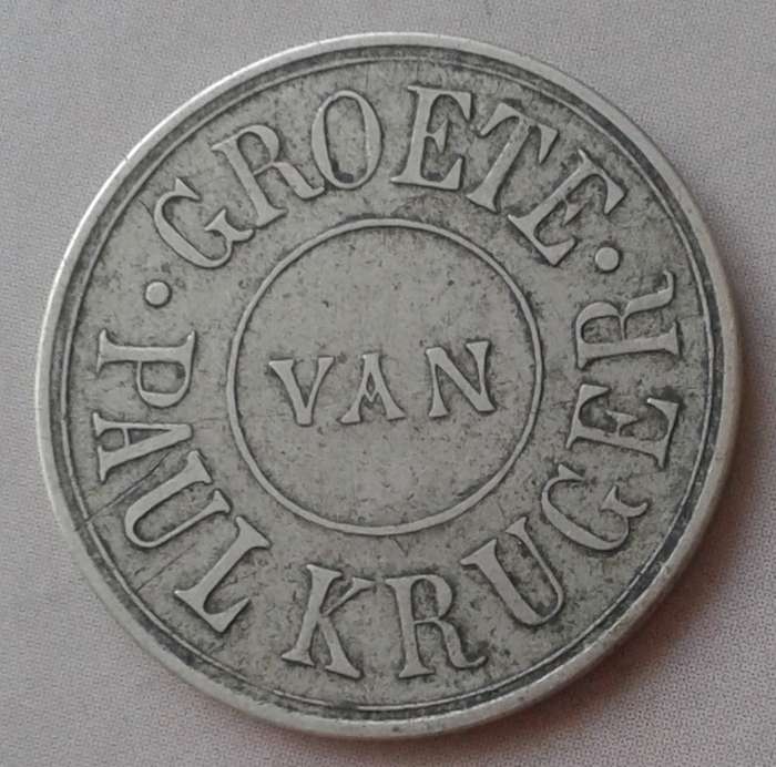 Groete van Paul Kruger medal