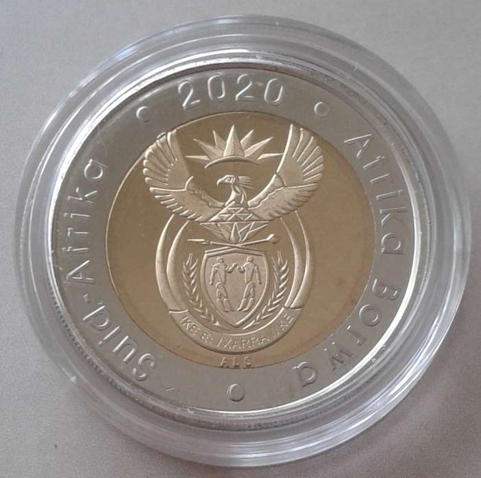 Scarcer 2020 Oom Paul Mintmark proof R5 in box with c.o.a (mintage: 328)