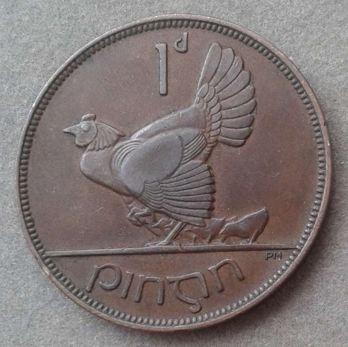 Decent 1928 Ireland penny