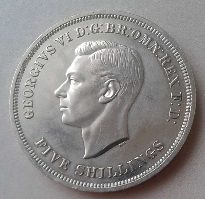 1951 Festival of Great Britain prooflike crown