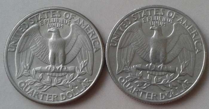 1978/1981 USA Washington quarter dollar set