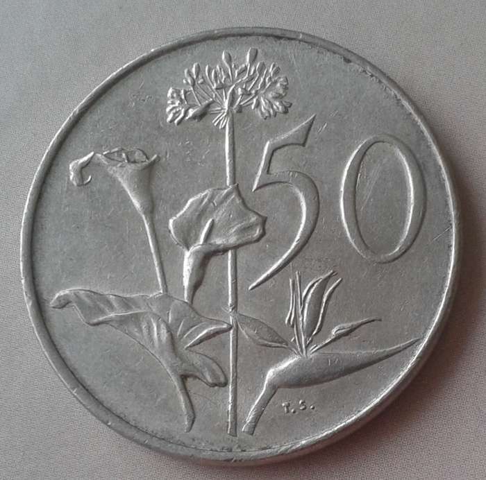 1977 Republic nickel 50c