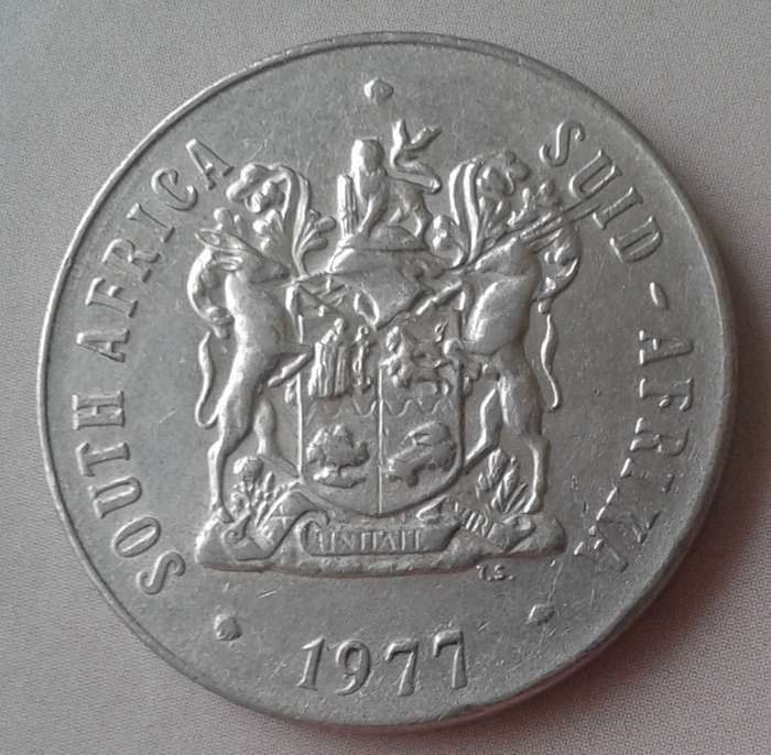 1977 Republic nickel 50c