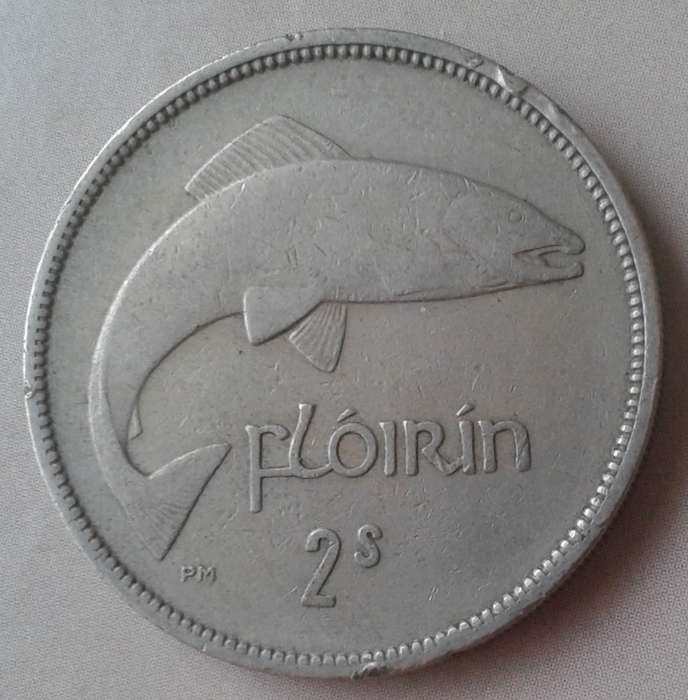 1954 Ireland 2 Shillings