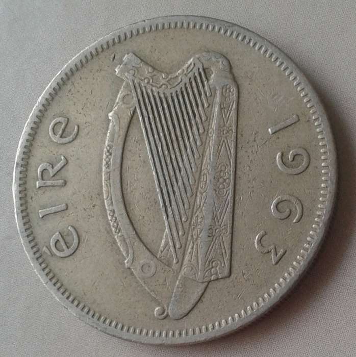 1963 Ireland 2 Shillings