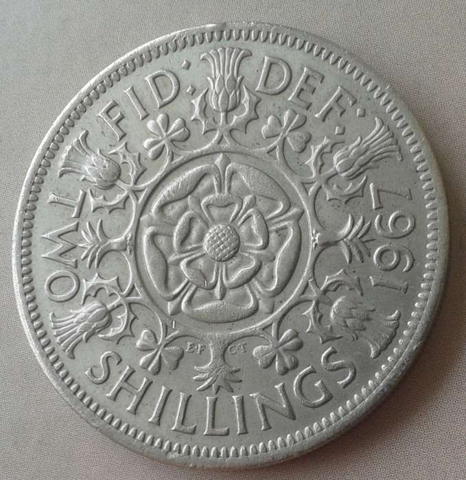 1967 British 2 Shillings