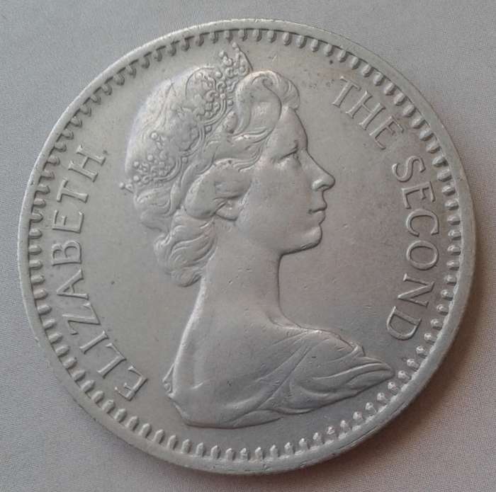 1964 Rhodesia 25c
