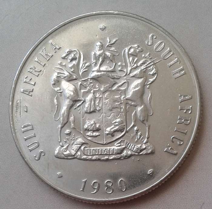 1980 Republic nickel R1
